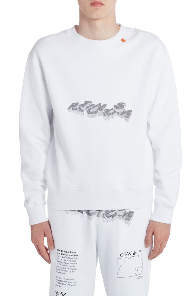 Off White 3d Pencil Slim Sweatshirt Nordstrom
