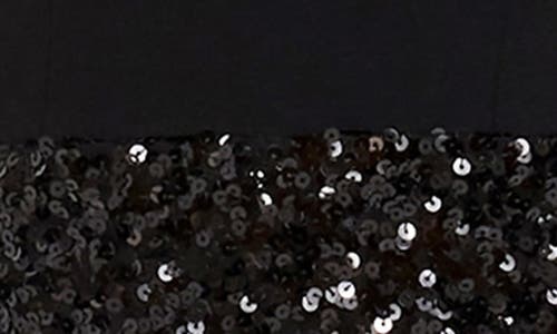 DRESS THE POPULATION DRESS THE POPULATION VADA MIXED MEDIA STRAPLESS GOWN