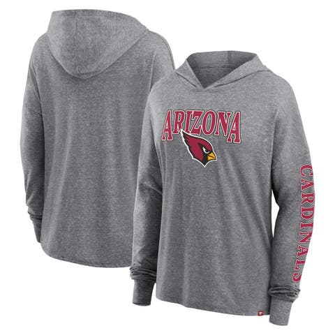 W Republic Wesleyan University Cardinals I Love Crewneck Sweatshirt Heather Grey Medium