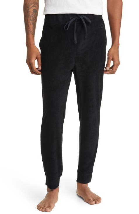 GYS Mens Pajama Pants - Viscose Made from Bamboo, Soft Sleep Pants Comfy  Drawstring Lounge Bottom with Pockets Sweatpants, Black, Small at   Men's Clothing store