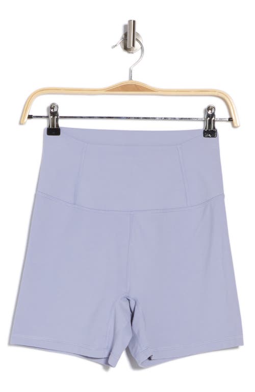 Shop Free People Fp Movement Never Better Bike Shorts In Platinum