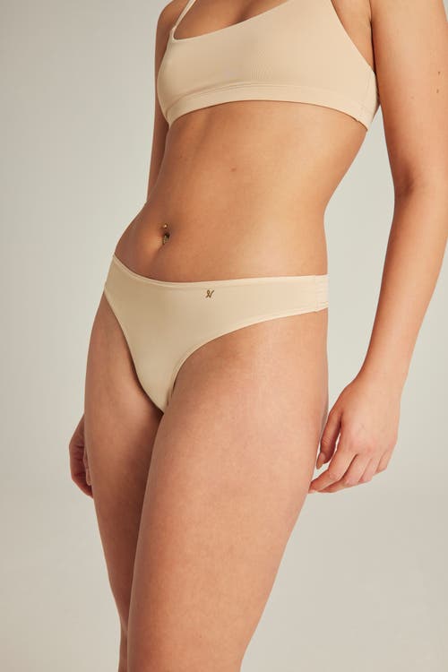 Nudea The Stretch Dipped Thong In Bare01