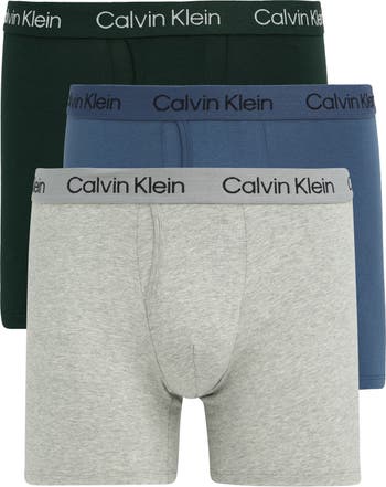 Three-Pack Cotton-Blend Boxer Shorts