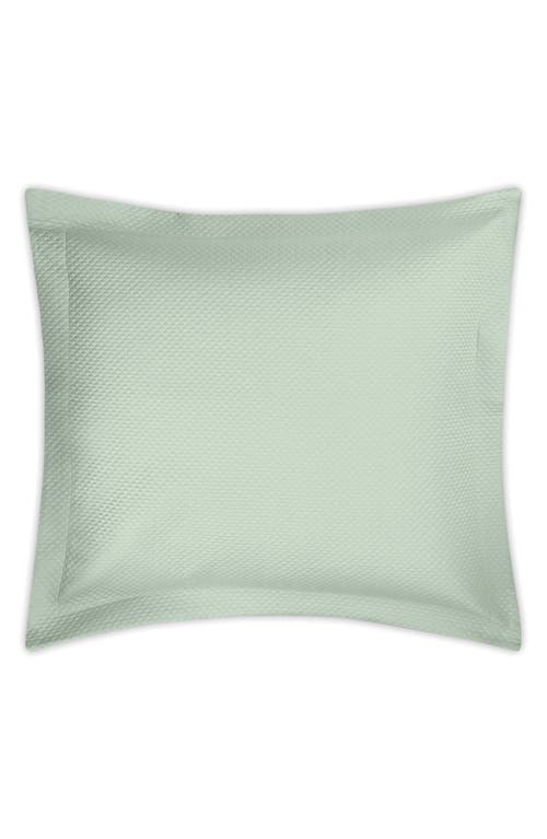 Matouk Alba Quilted Euro Sham in Opal at Nordstrom
