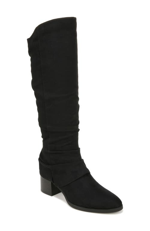 Delilah Knee High Boot in Black