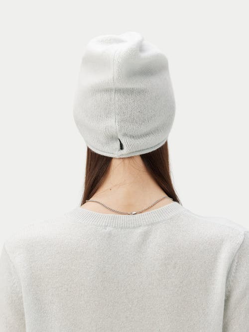 Gobi Cashmere Cashmere Hat And Sweater Set In Milky Green