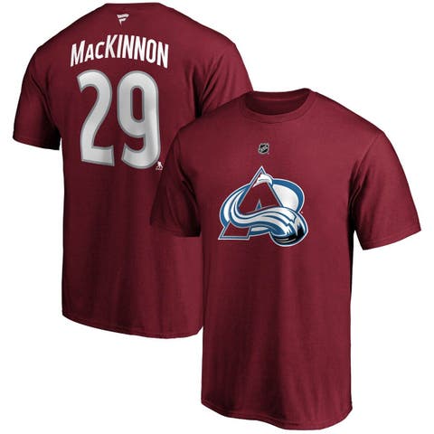 Adidas Men's Nathan MacKinnon Colorado Avalanche Men's Authentic Burgundy  Home 2022 Stanley Cup Champions Jersey