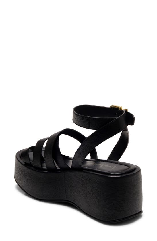 Free People Hazel Platform Sandal In Black