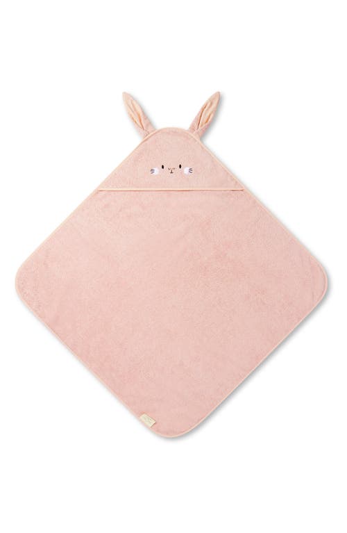 Shop Mori Animal Hooded Towel In Blush