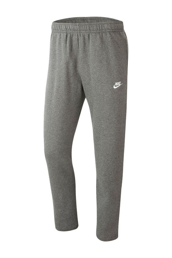 Nike Sportswear Club Fleece Sweatpants In Char H/white