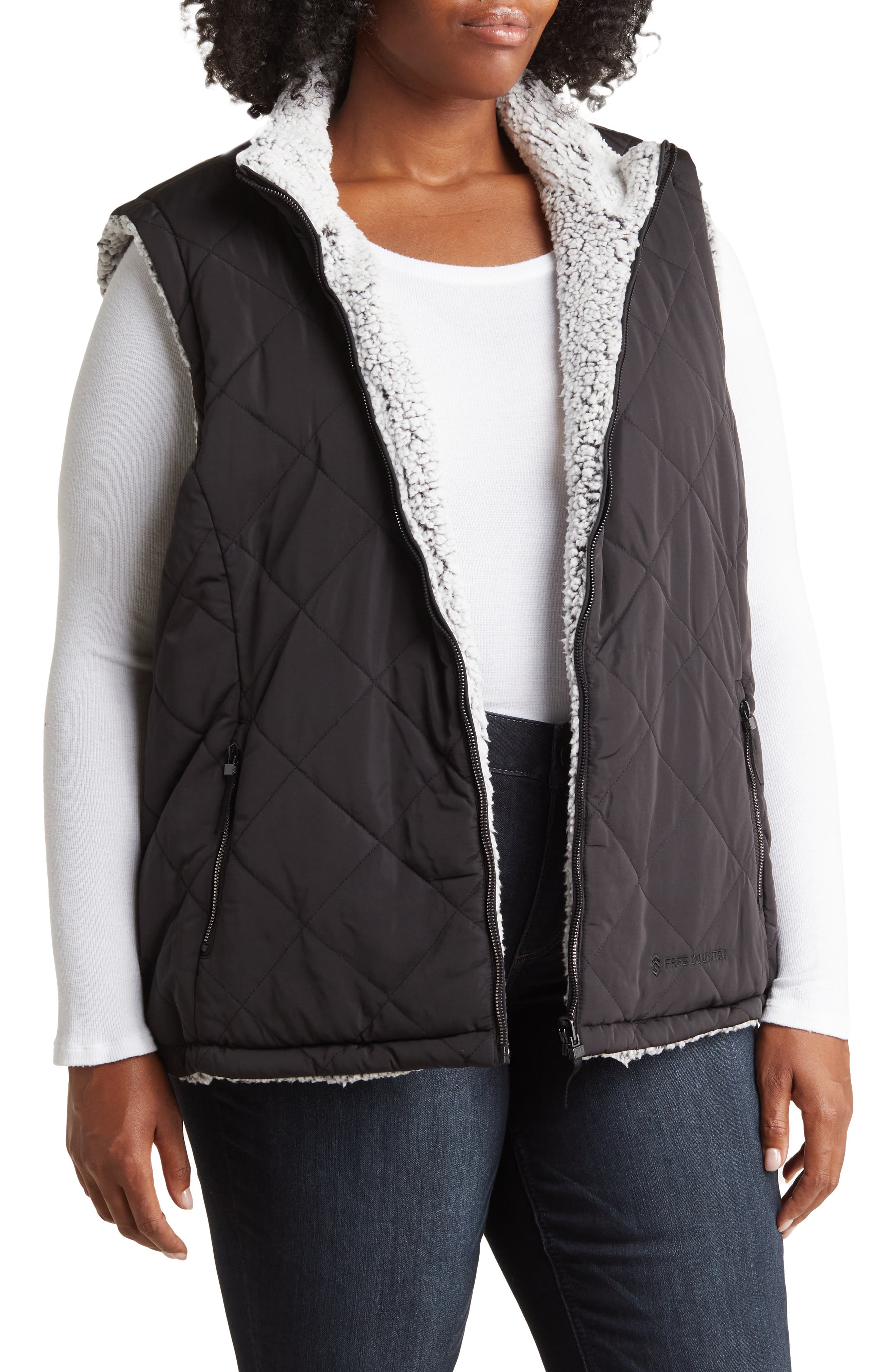 Free Country Stratus Faux Fur Vest 