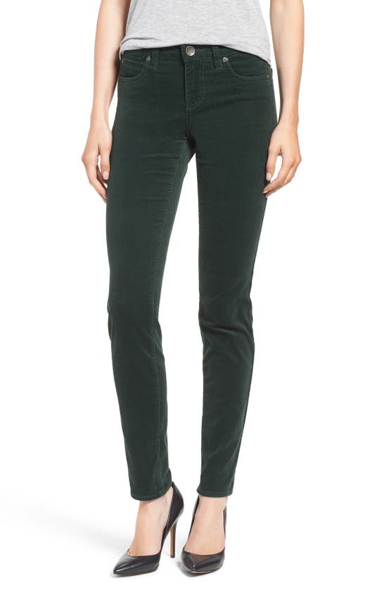 Kut From The Kloth Diana Stretch Corduroy Skinny Pants In Bosco