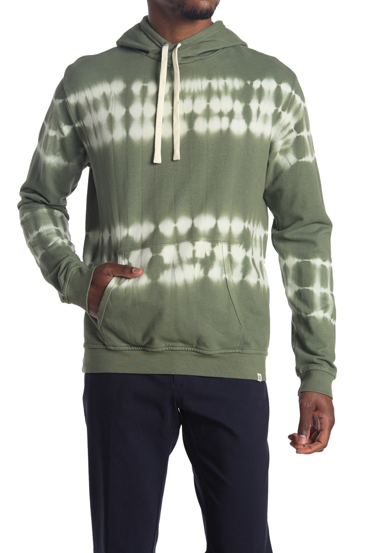 tie dye drawstring hoodie