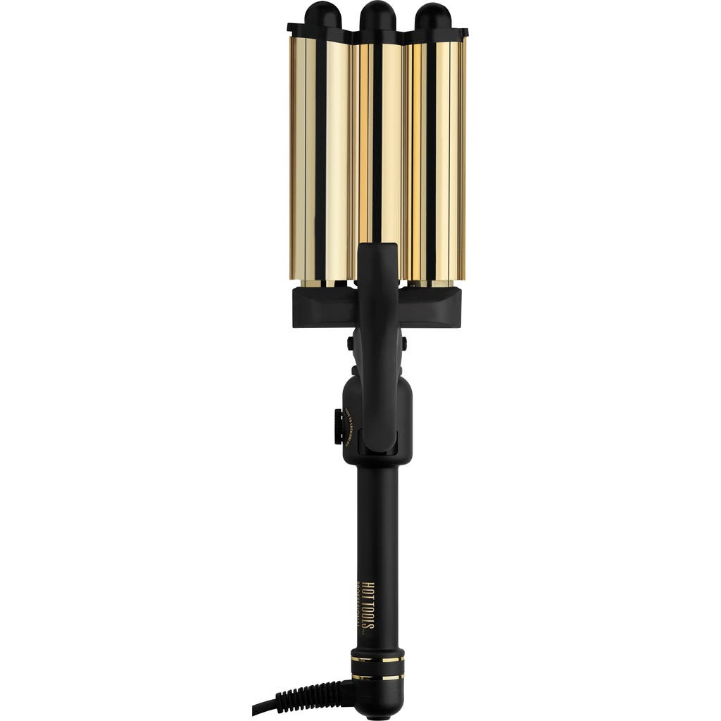 Hot Tools 24k Gold 3 Barrel Waver In 24k Gold