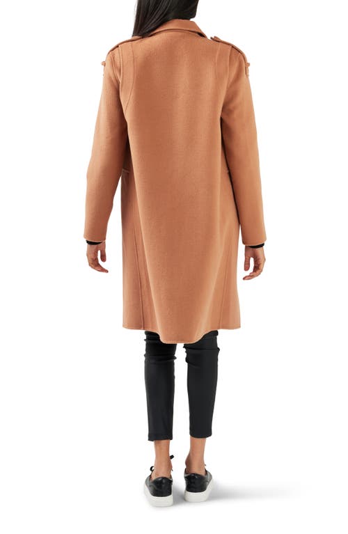 Belle & Bloom Palm City Wool Blend Coat In Camel