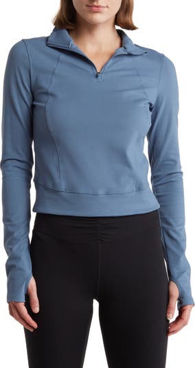 Yogalicious Womens Heavenly Ribbed Kathleen Long Sleeve Top - 2 Pack, -  First Bloom/White - X Small