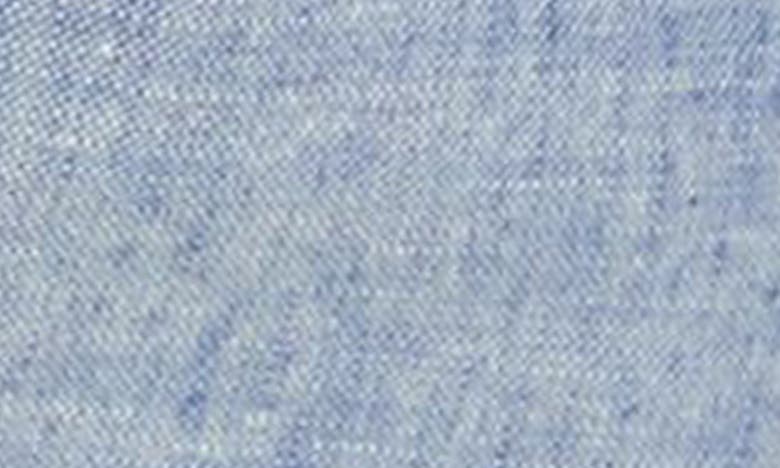 Next Kids' Linen Blend Shorts In Blue