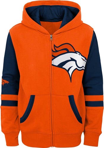 Denver broncos zip up sweatshirt best sale