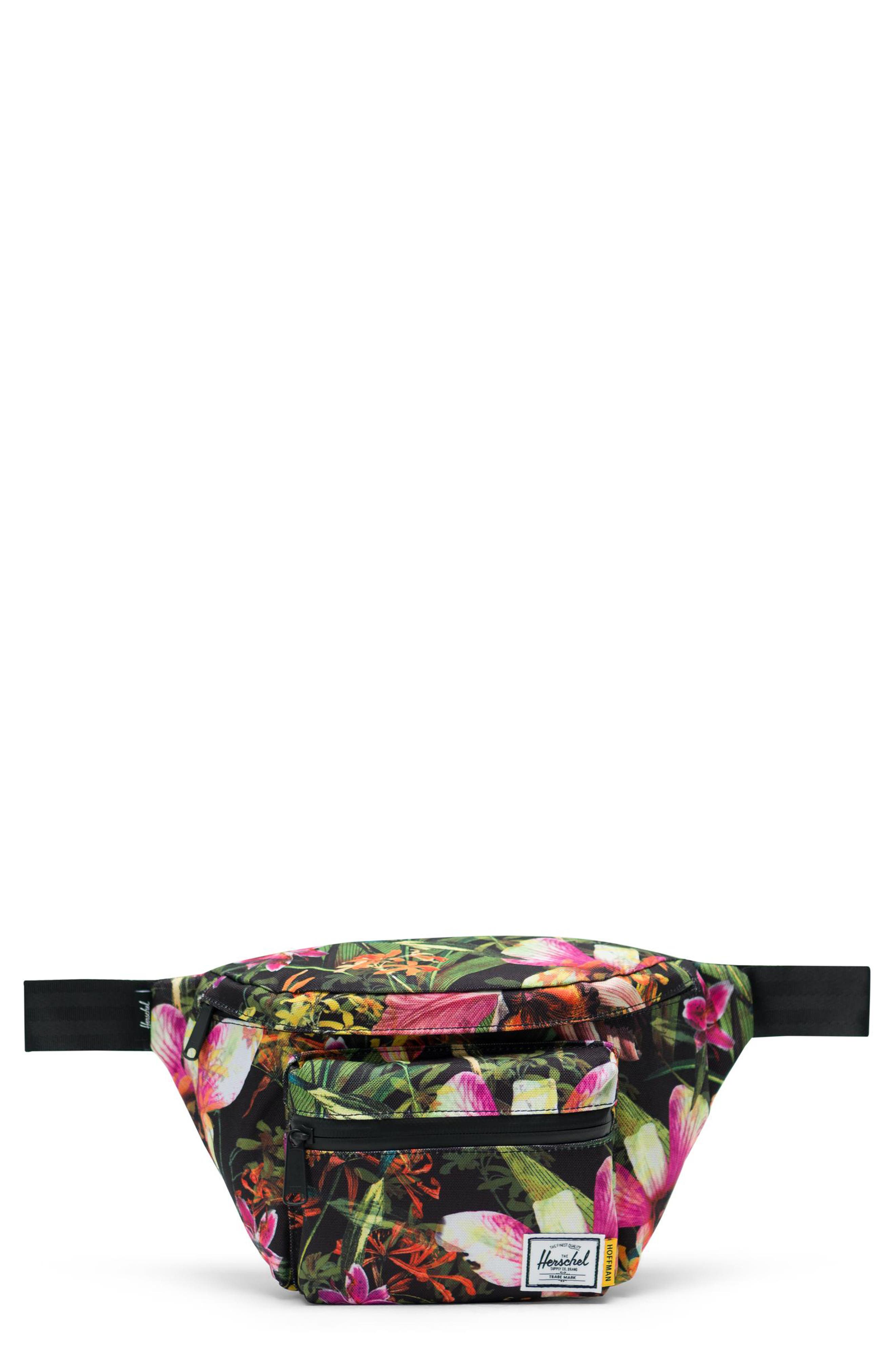 herschel floral fanny pack