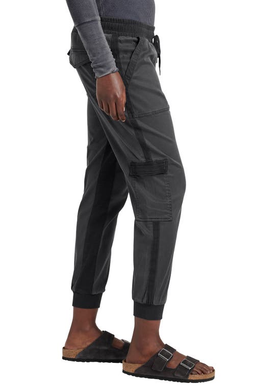 Shop Splendid Jaclyn Drawstring Waist Joggers In Lead