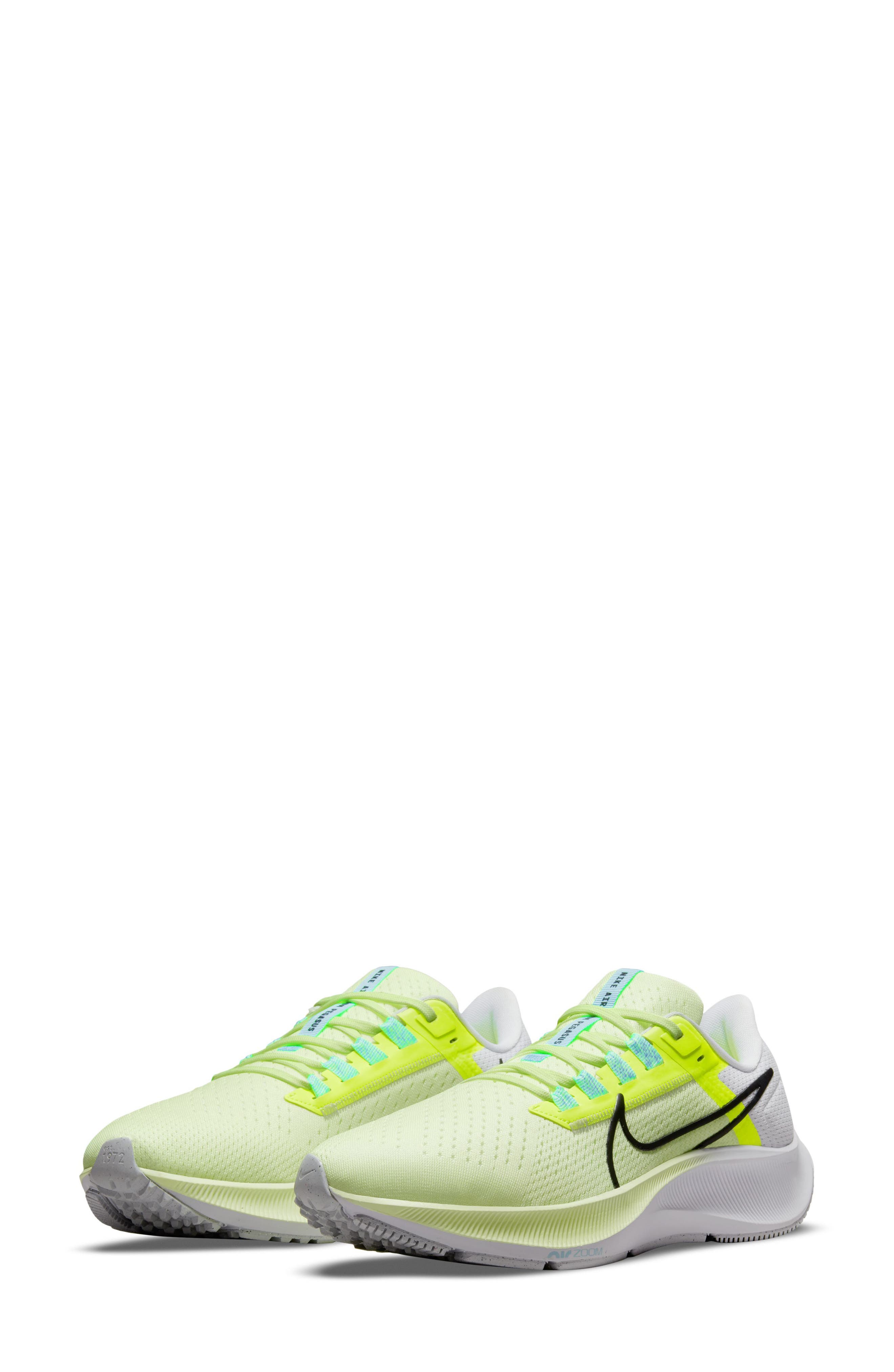 green color sneakers