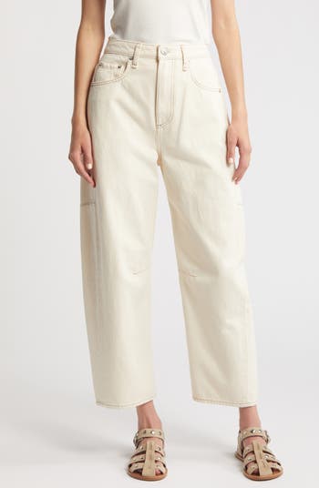 rag & bone Charlie Organic Cotton Barrel Jeans | Nordstrom