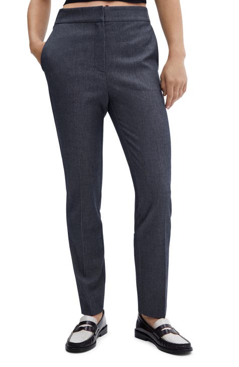 Women's MANGO High-Waisted Pants & Leggings