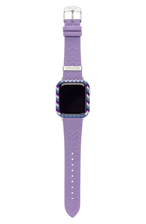 Missoni Zigzag 41mm Apple Watch® Cover In Multi Purple