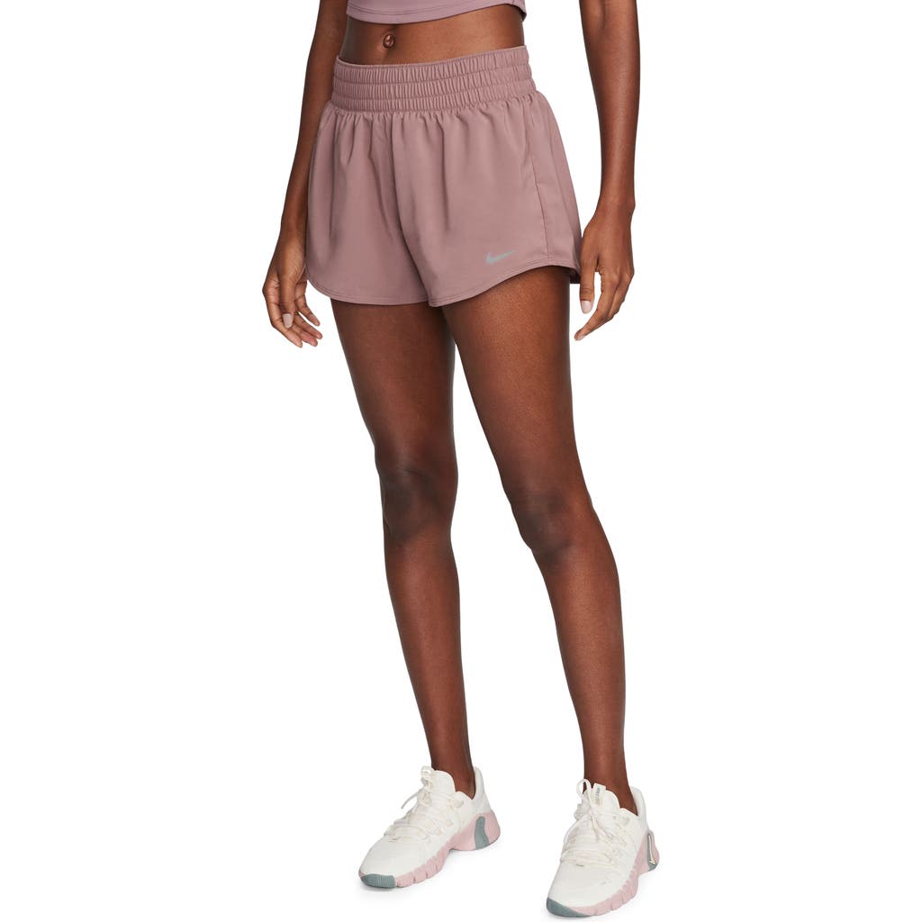 Nike Dri-fit One Shorts In Pink
