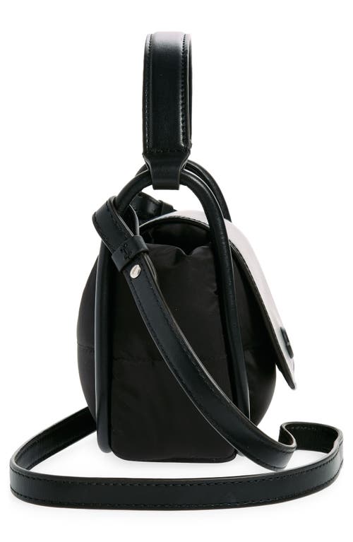 Moncler Mini Tiarna Down Handbag In Black