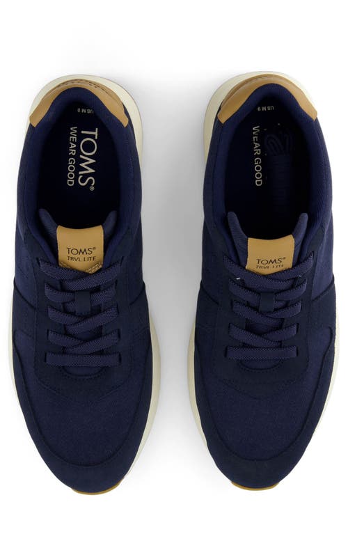 Toms Trvl Lite Retro Sneaker In Navy