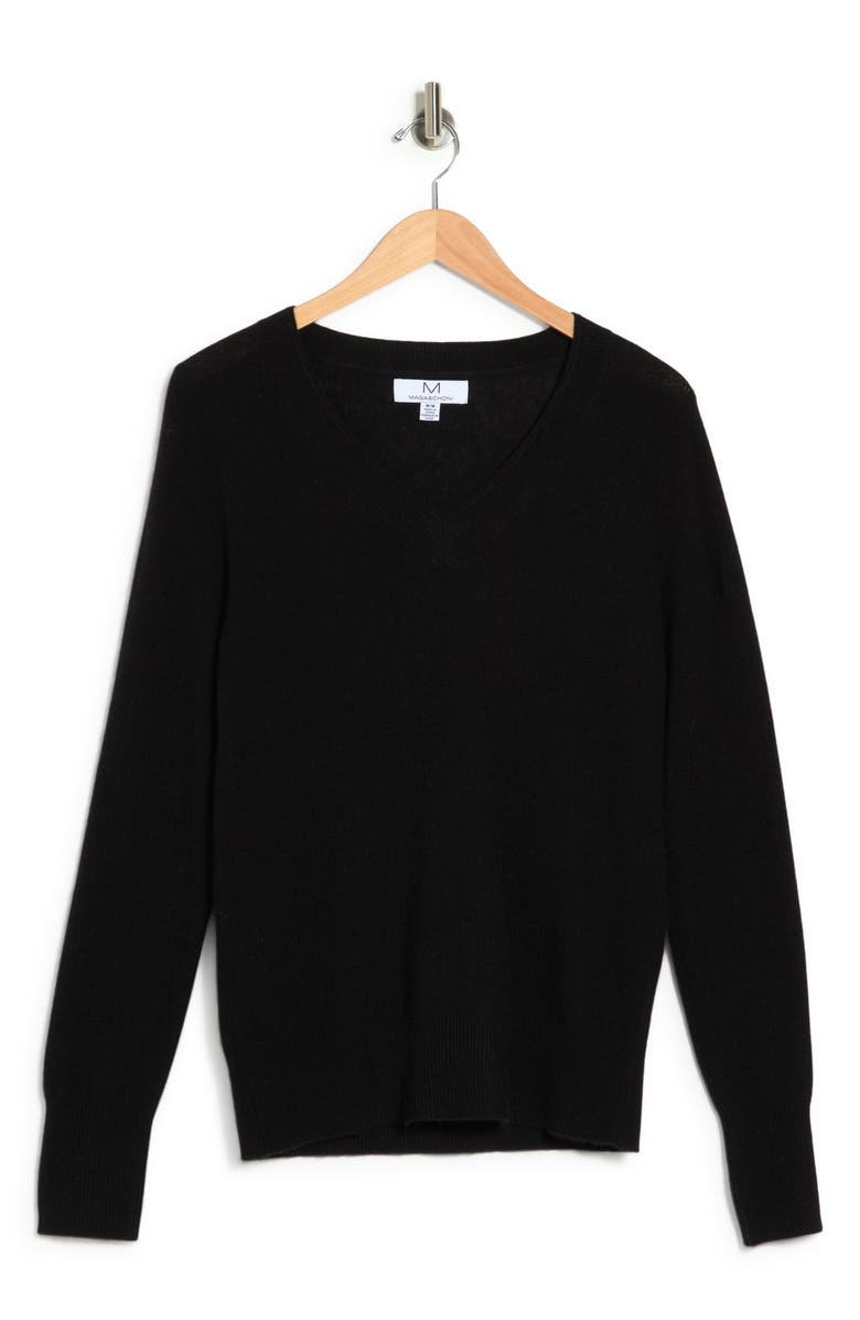 Magaschoni V-Neck Cashmere Sweater | Nordstromrack