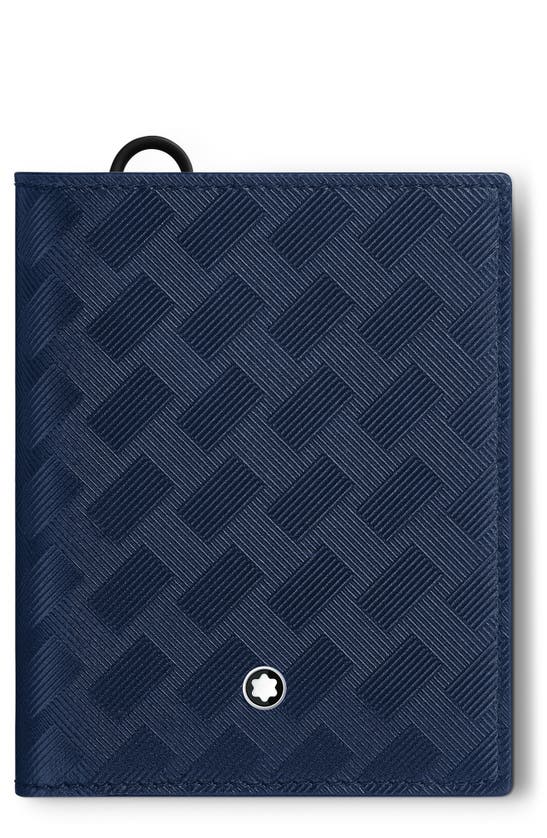 Montblanc Extreme 3.0 Compact Wallet 6cc In Ink Blue