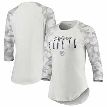 Women's Concepts Sport White Chicago Blackhawks Gable Knit T-Shirt Size: Large