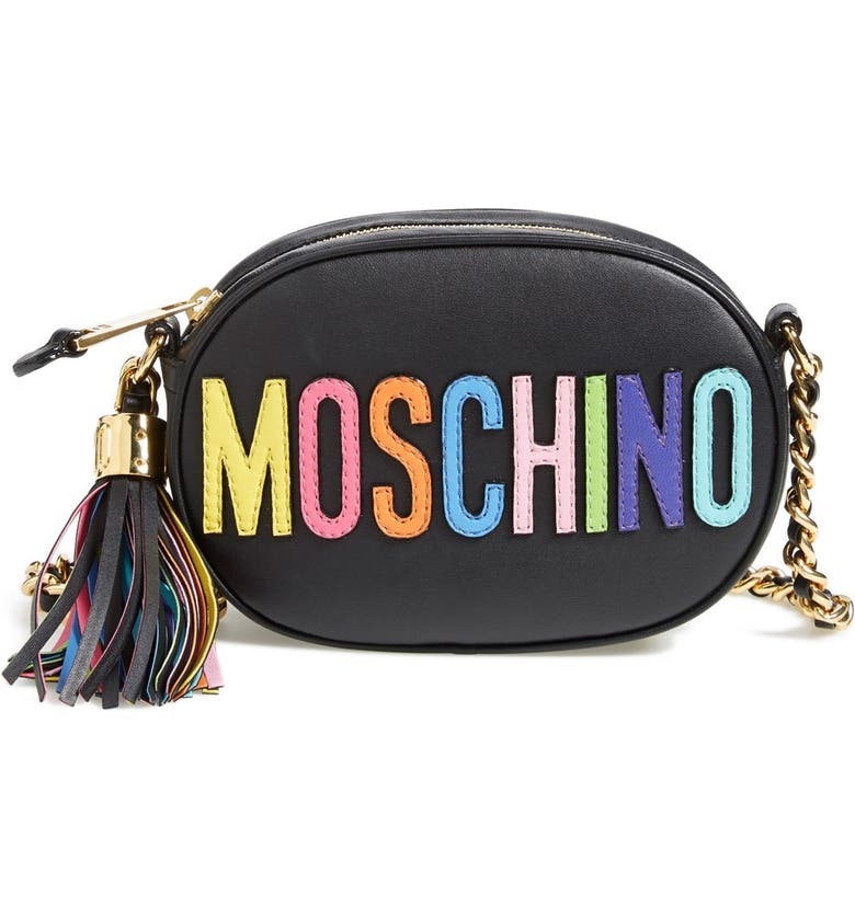 Moschino 'Rainbow Letters' Crossbody Bag | Nordstrom
