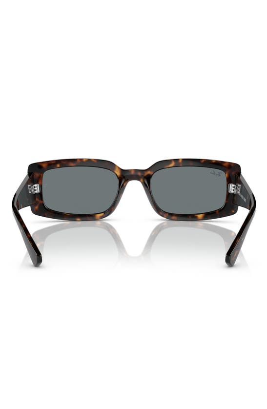 Ray Ban Kiliane Bio-based Sunglasses Havana Frame Blue Lenses 54-21 In Havana