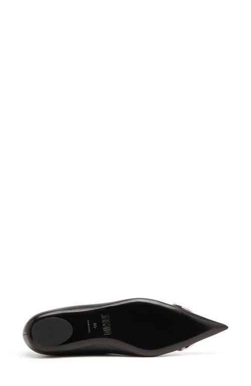 Shop Diesel ® Pointed Toe Ballet Flat In Black