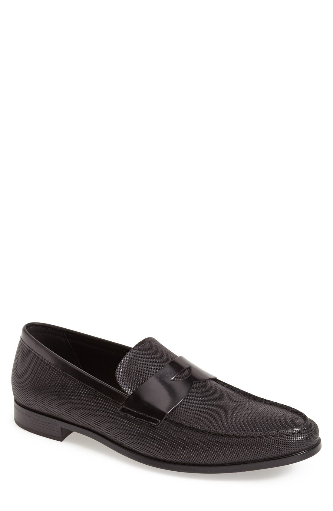 armani loafers mens