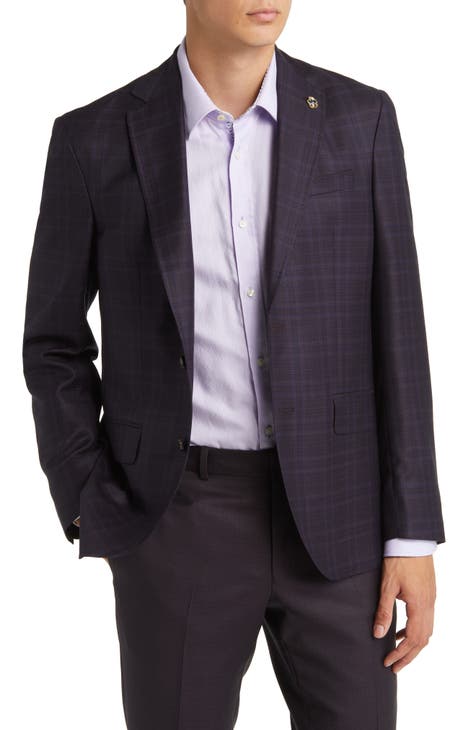 Ted Baker Single-Breasted Wool Formal Blazers (36) by Myntra