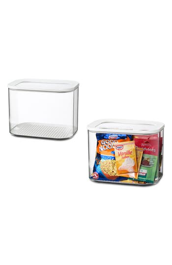 Mepal Modula 2-piece Storage Box Set In White