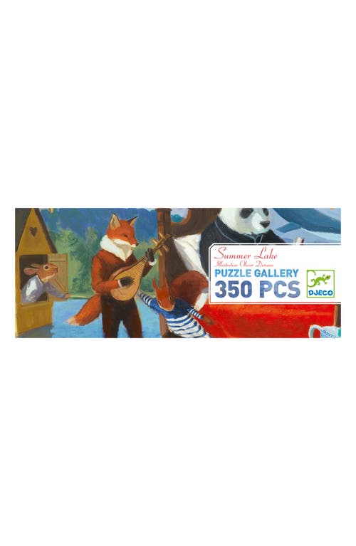 image Djeco Summer Lake 350-piece Gallery Jigsaw Puzzle In Multi At Nordstrom