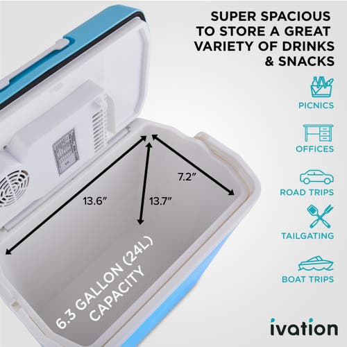 IVATION IVATION 24L ELECTRIC COOLER/WARMER 