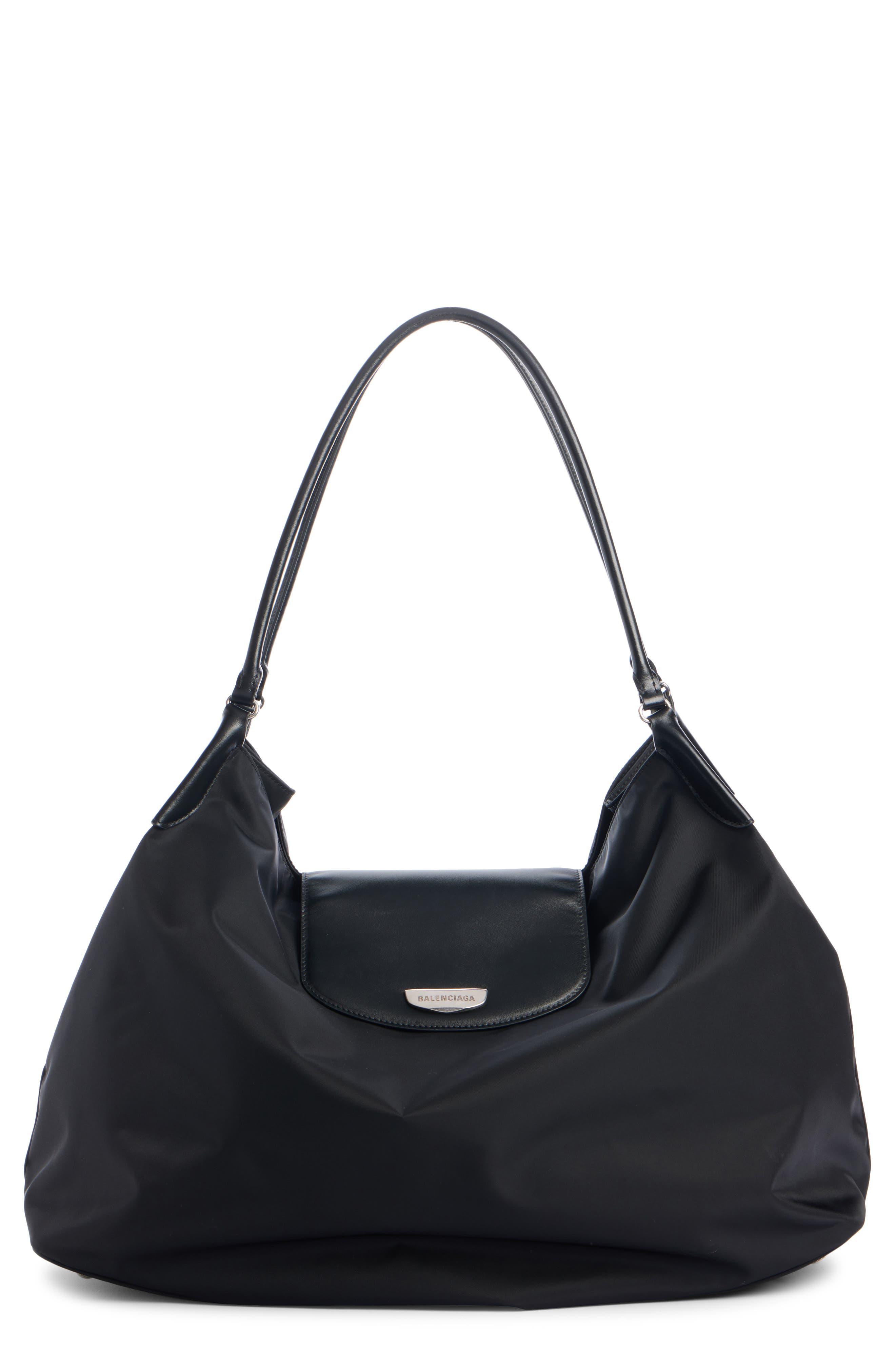 Balenciaga Large Geneve Nylon Hobo Bag Nordstrom