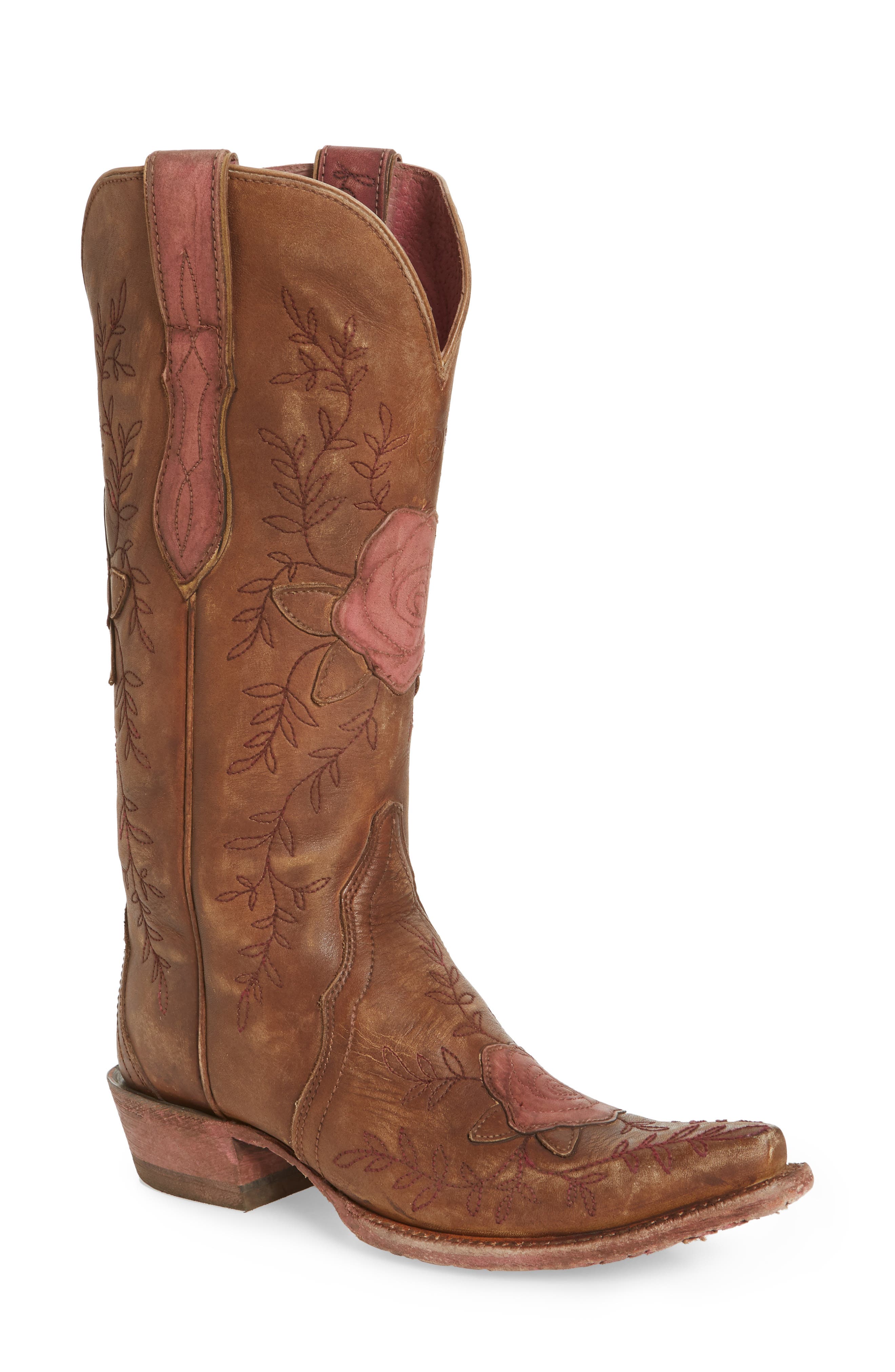 Ariat Rosalind Western Boot- Brown