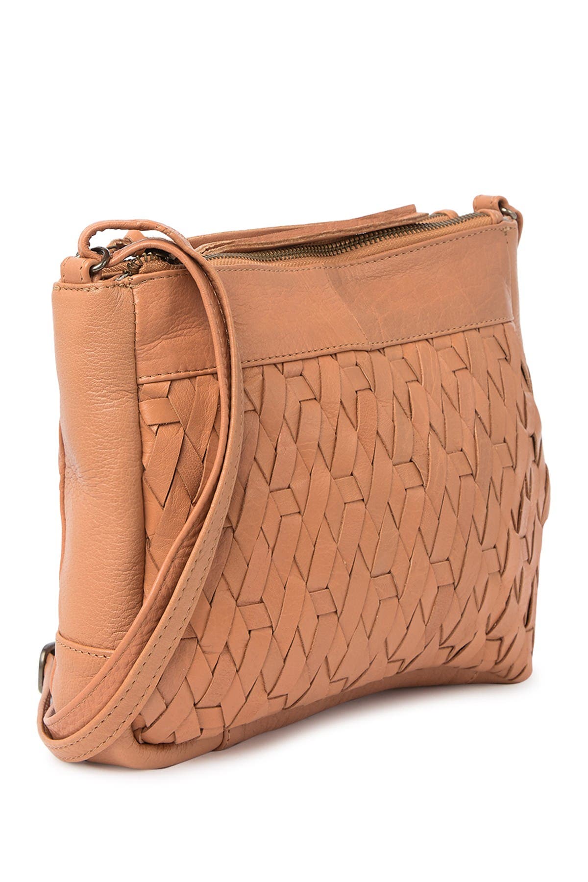 day and mood leather crossbody