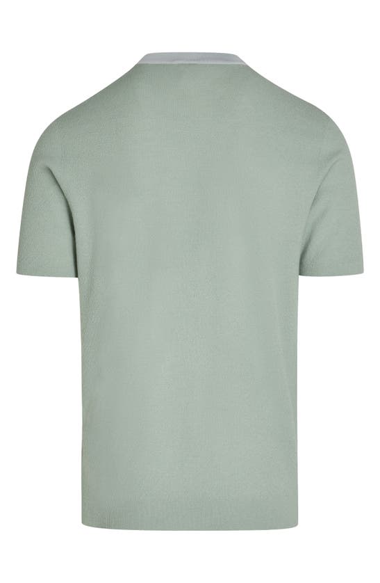 Shop Alphatauri Fecas V2.y8.01 Cashmere Blend T-shirt In Dusty Mint