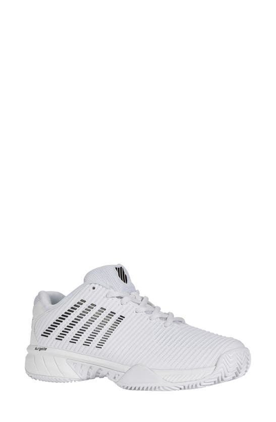 K-swiss Hypercourt Express 2 Tennis Shoe In White/ Black