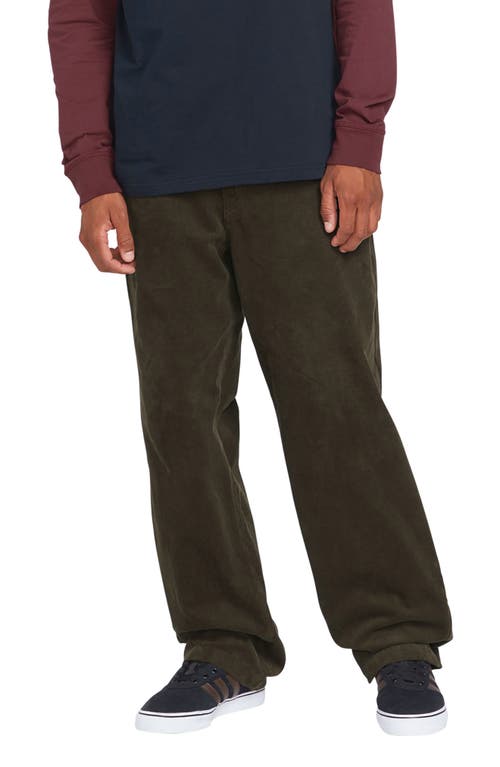 Volcom Frickin' Loose Tapered Corduroy Pants in Wren 