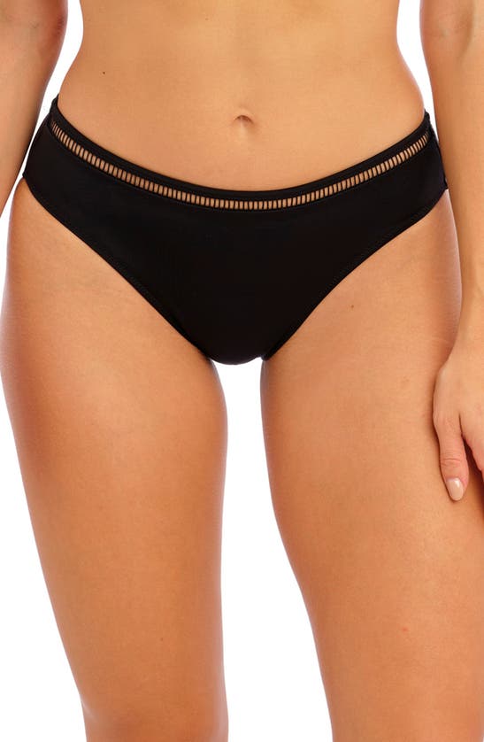 Shop Fantasie East Hampton Mid Rise Bikini Bottoms In Black