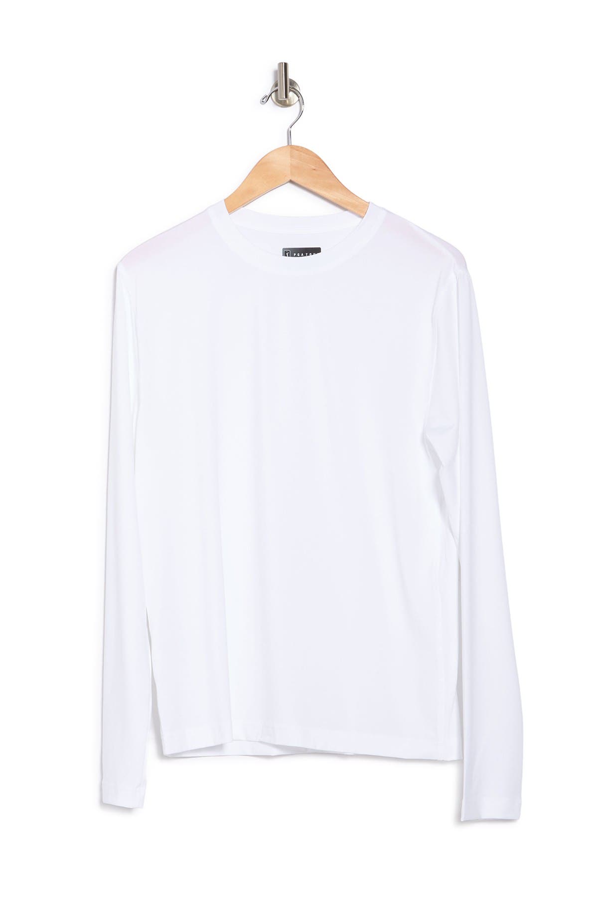 Pga Tour Crewneck Long Sleeve Upf 50 In Bright White